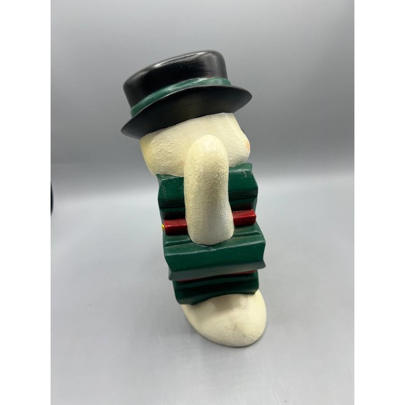 Snowflake Belly Snowman Lighted Snowman with Snowflake Body Waving Snowman - Picture 7 of 9